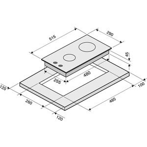 Газовая варочная панель Krona HAGEL 30 WH