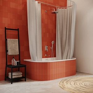 Смеситель для ванны IDDIS Ray на три выхода, хром (RAYSB00i68)