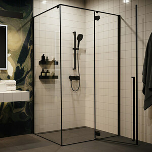 Смеситель для ванны IDDIS Slide Push Control черный матовый (SLIBLBTi02WA)