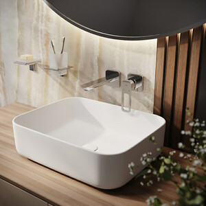 Смеситель для раковины IDDIS Slide встраиваемый, глянцевый хром (SLISB00i65)