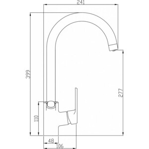 Смеситель для кухни ZorG Steel Hammer SH 901 BLACK BR с подключением фильтра, черный металл/бронза
