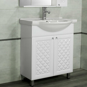 Тумба под раковину Style line Канна 71х33 белая (ЛС-00002283)