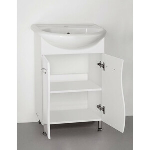 Тумба под раковину Style line Эко Стандарт №12 50х30 белая (ЛС-000010055)