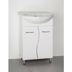 Тумба под раковину Style line Эко Стандарт №12 50х30 белая (ЛС-000010055)