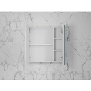 Зеркальный шкаф Style line Стокгольм 70х70 графит софт (ЛС-00002323)