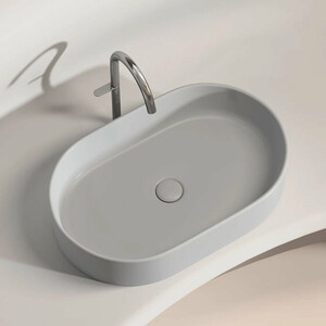 Раковина-чаша Ceramicanova Element 60х38 серая матовая (CN6048MSG)