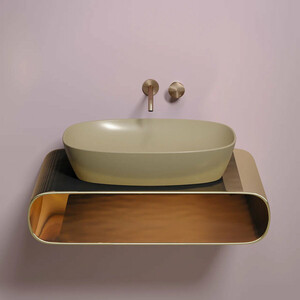 Раковина-чаша Ceramicanova Element 60х38 капучино матовая (CN6049MC)