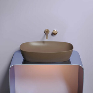 Раковина-чаша Ceramicanova Element 60х38 темно-коричневая матовая (CN6049MDB)