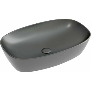 Раковина-чаша Ceramicanova Element 60х38 темный антрацит матовая (CN6049MDH)