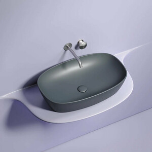 Раковина-чаша Ceramicanova Element 60х38 темный антрацит матовая (CN6049MDH)