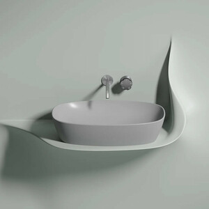 Раковина-чаша Ceramicanova Element 60х38 серая матовая (CN6049MSG)