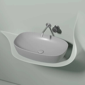 Раковина-чаша Ceramicanova Element 60х38 серая матовая (CN6049MSG)