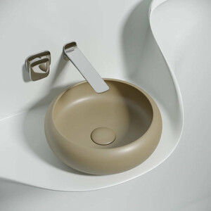 Раковина-чаша Ceramicanova Element 36х36 капучино матовая (CN6050MC)