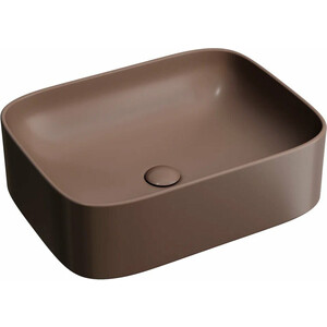 Раковина-чаша Ceramicanova Element 50х38 темно-коричневая матовая (CN6052MDB)