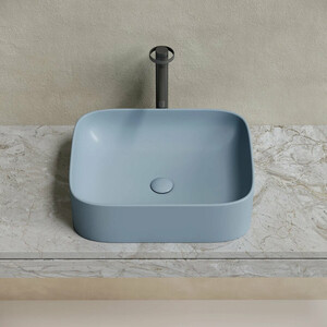 Раковина-чаша Ceramicanova Element 50х38 серо-голубая матовая (CN6052MHL)