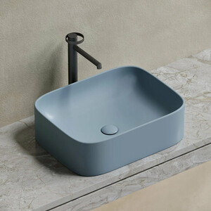 Раковина-чаша Ceramicanova Element 50х38 серо-голубая матовая (CN6052MHL)