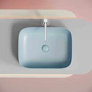 Раковина-чаша Ceramicanova Element 50х38 голубая матовая (CN6052ML)