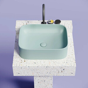 Раковина-чаша Ceramicanova Element 50х38 зеленая матовая (CN6052MLG)