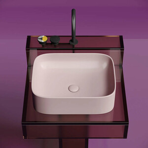 Раковина-чаша Ceramicanova Element 50х38 розовая матовая (CN6052MP)