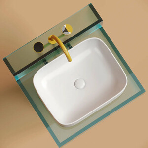 Раковина-чаша Ceramicanova Element 50х38 белая матовая (CN6052MW)