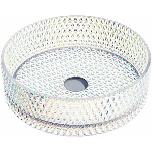 Раковина-чаша Ceramicanova Cristal 36х36 неон (CN6059)