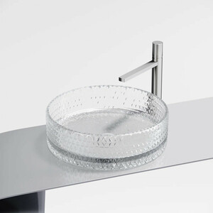 Раковина-чаша Ceramicanova Cristal 36х36 прозрачная (CN6062)