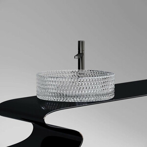 Раковина-чаша Ceramicanova Cristal 36х36 прозрачная (CN6062)