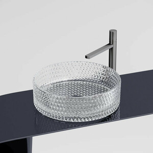 Раковина-чаша Ceramicanova Cristal 36х36 прозрачная (CN6062)