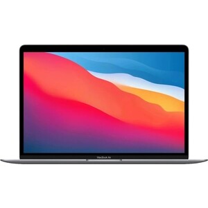 Ноутбук Apple MacBook Air A2337 M1 8 core 8Gb SSD256Gb/7 core GPU 13.3" IPS (2560x1600) Mac OS grey space WiFi BT Cam (MGN63ZP/A)
