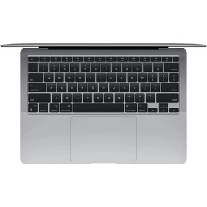 Ноутбук Apple MacBook Air A2337 M1 8 core 8Gb SSD256Gb/7 core GPU 13.3" IPS (2560x1600) Mac OS grey space WiFi BT Cam (MGN63ZP/A)