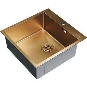 Кухонная мойка Mixline Pro 50х50 бронза (4630099749434)