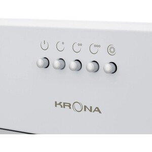 Вытяжка встраиваемая Krona ADEL 600 WHITE PB