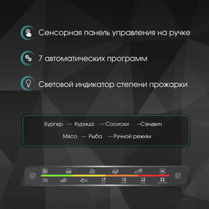 Электрогриль Zigmund & Shtain ZEG-929