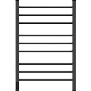 Полотенцесушитель электрический Point Веста 50х80 диммер слева, графит премиум (PN70758GR)