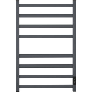 Полотенцесушитель электрический Point Меркурий 50х80 диммер справа, графит премиум (PN83858GR)