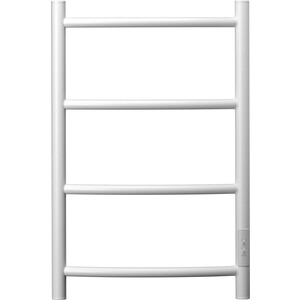 Полотенцесушитель электрический Point Афина 40х60 диммер справа, белый (PN04846W)
