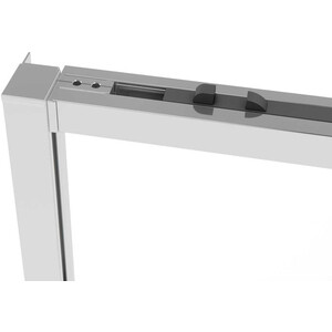 Душевая дверь Vincea Slim Soft 100х200 прозрачная, хром (VDS-1SS100CL)