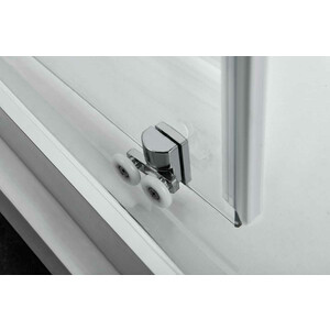 Душевой уголок Vincea Alpha 100х100 прозрачный, черный (VSS-3AL100CLB)