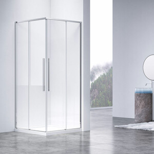 Душевой уголок Vincea Slim-N 100х80 прозрачный, хром (VSS-4SN8010CL)