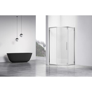 Душевой уголок Vincea Show 100х100 прозрачный, хром (VSP1-4SH100CL)