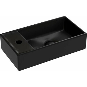 Раковина Ceramicanova Element 41х22 правая, черная матовая (CN6051RMB)
