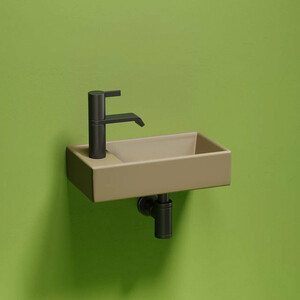 Раковина Ceramicanova Element 41х22 правая, капучино матовая (CN6051RMC)