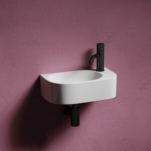 Раковина Ceramicanova Element 40х22 левая, белая (CN6066L)