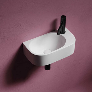 Раковина Ceramicanova Element 40х22 левая, белая (CN6066L)