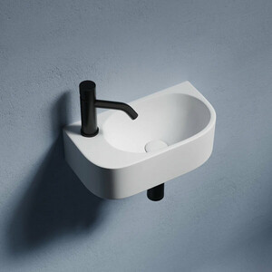 Раковина Ceramicanova Element 40х22 правая, белая (CN6066R)