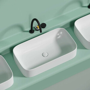 Раковина-чаша Ceramicanova Element 71х38 белая матовая (CN6054MW)