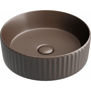 Раковина-чаша Ceramicanova Element 36х36 темно-коричневая матовая (CN6057MDB)