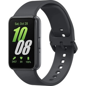 Samsung Galaxy Fit 3 SM-R390 1.6" AMOLED корп.графитовый рем.графитовый разм.брасл. M/L (SM-R390NZAACIS)