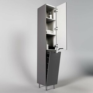 Пенал Style line Марелла 30х180 серый (СС-00002420)