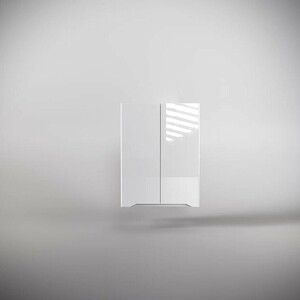 Шкафчик Style line Марелла мини 60х80 белый глянцевый (СС-00002422)